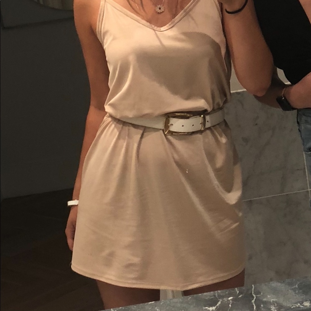 Gold Slip Dress